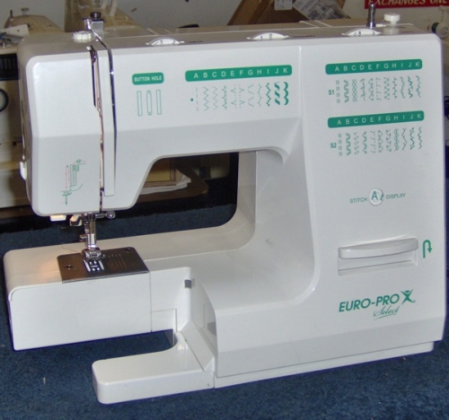 Euro Pro X Sewing Machine User Manual